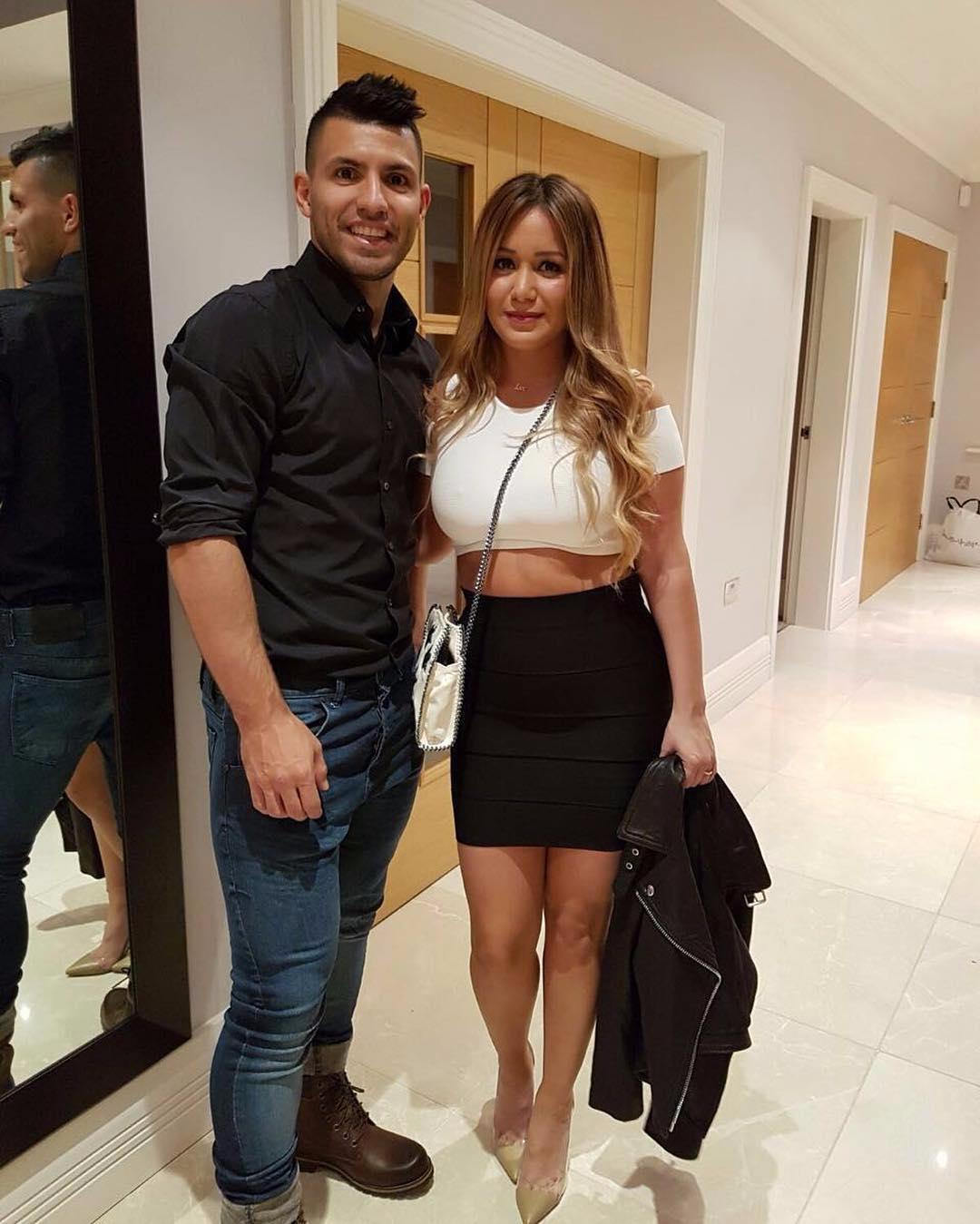  Aguero was with the Argentinian singer for four years