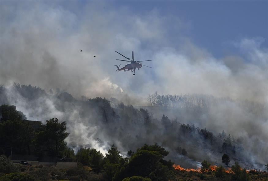 Φωτιά σε δασική έκταση στην Ξηροκάμπι Αρκαδίας προκαλεί συναγερμό στην Πυροσβεστική